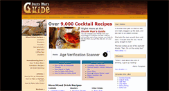 Desktop Screenshot of drunkmansguide.com